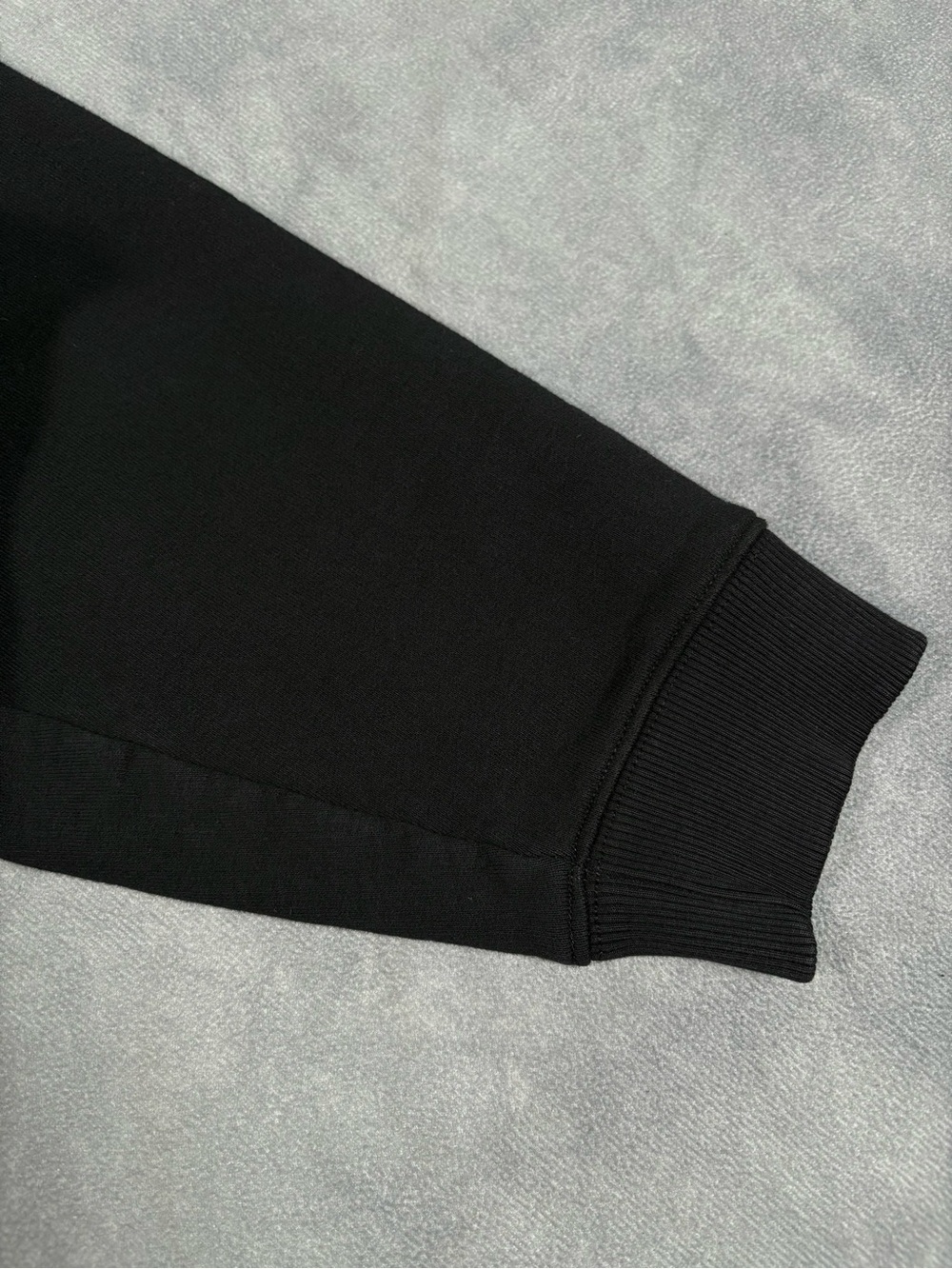 ACNE STUDIOS BIRD FL Black Cropped Avantgarde Y2K Zip Sweatshirt RRP600$ - Picture 12 of 15